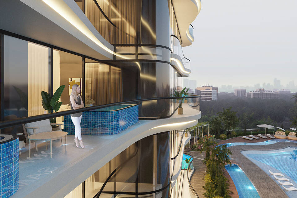 Apartments with private pools